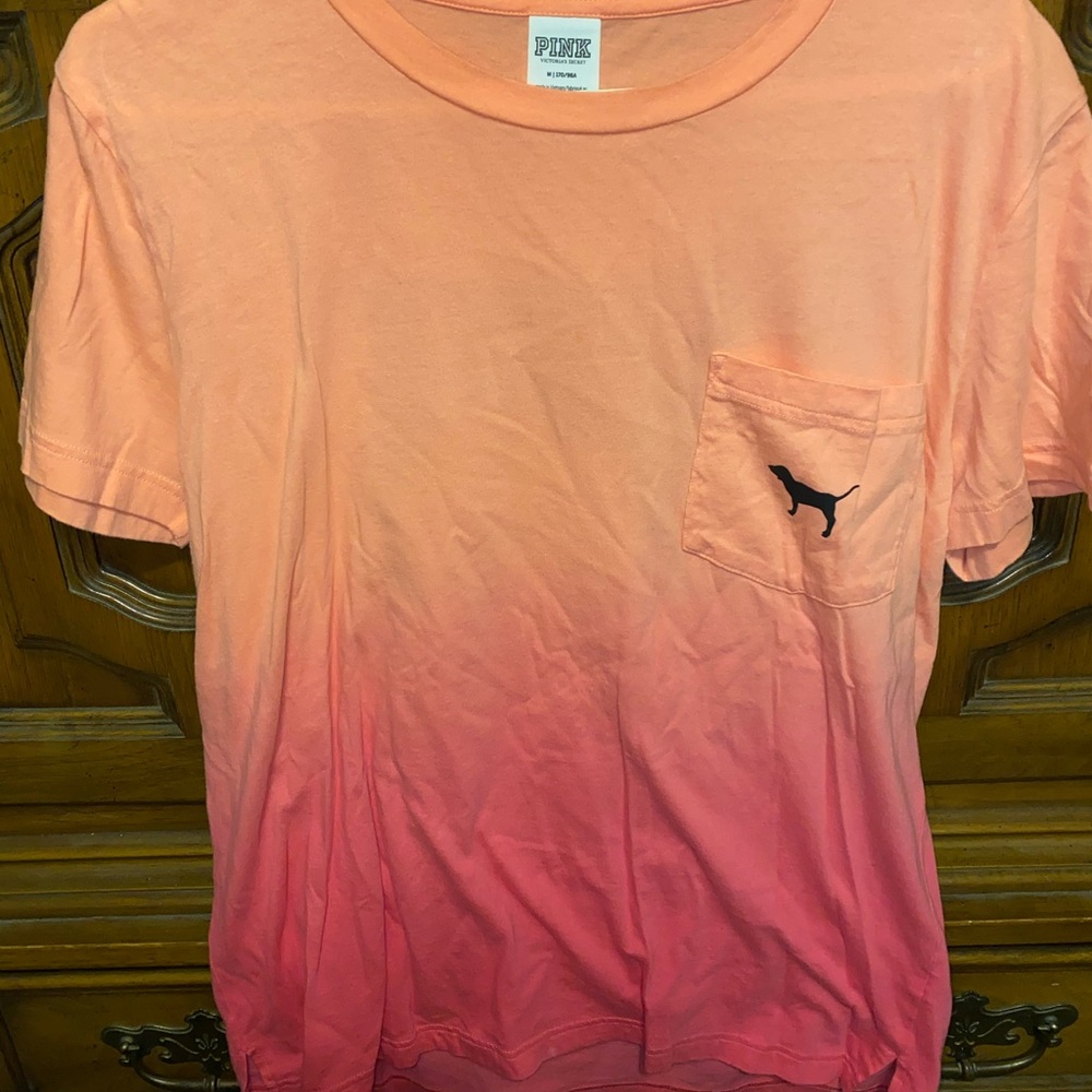 PINK ombré tee shirt